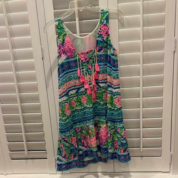 Lilly Pulitzer Gabriella dress in the "Daiquiri Shack" - Picture 3 of 3